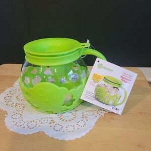 Popcorn Maker Ecolution Microwave Glass NWT